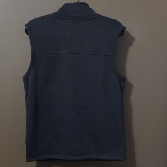 The North Face Men's Black Fleece Sweater Vest SIZE MEDIUM - Picture 4 of 5